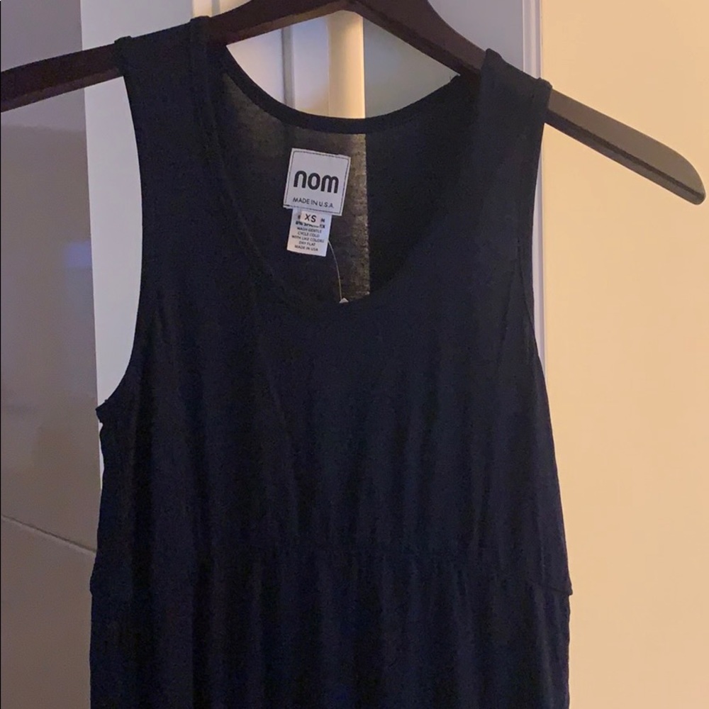 NOM maternity maxi dress XS NWT